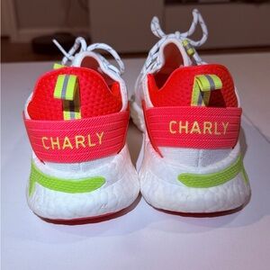 Women Shoes - White and Pink